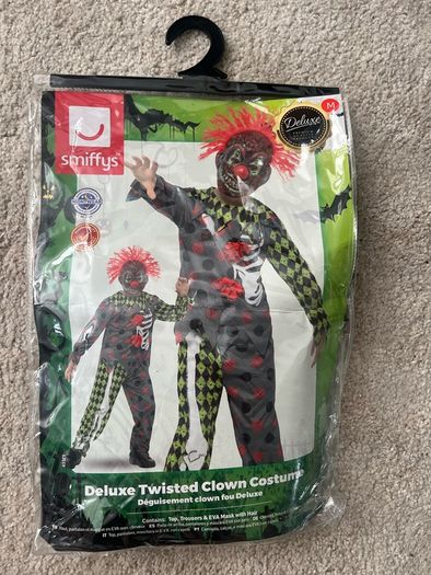 Halloween- scary clown costume