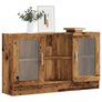 Sideboard Old Wood Cabinet Image 3
