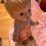 Vintage Flambro Porcelain Taiwan  (boy with a bag) Image 5