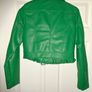 Brand NEW Stradivarius green biker jacket Image 3
