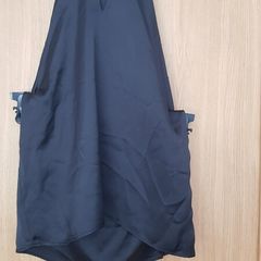 Zara Satin Halterneck Top