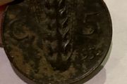 Italy 5 cents coin 1932