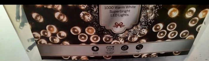 New Xmaslight 1000warm white Led