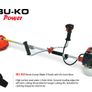 BU-KO 52cc Petrol Strimmer Garden Tool Including: String Trimmer, Brush Cutter with 3T Blade, Steel Wire Strummer Weed Brush Cutting Blade. Great Outdoor Power tool Image 2