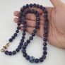Antique Venetian African Style Floral & African Blue Glass Beads Necklace Image 6
