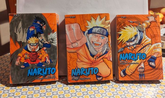 Naruto triple omnibus