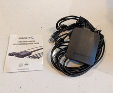 Sabrent 4-Port USB 2.0 Sharing Switch (Share Mouse/Keyboard across 4 PCs)