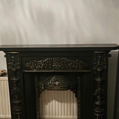 cast iron fire surround 43inches height 45 inches width