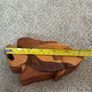 Vintage Handmade Wooden Fish Trinket Box Image 3