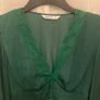 Stradivarius Green blouse. Size S Image 2