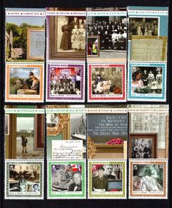 2011 Isle of Man Genealogy Commemorative Stamps Mint Never Hinged (MNH)
