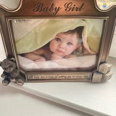 Genesis Bronze 'Baby Girl' Frame