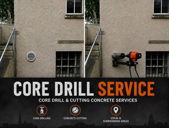 Core Drilling  And Concrete Cutting