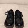 Black Patent Brogue Shoes Image 2