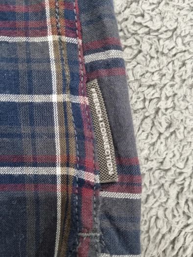 French Connection (FCUK) Men's Plaid Flannel Shirt