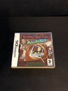 Mystery Case Files MillionHeir Nintendo Ds