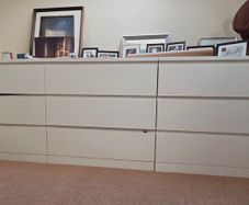 MALM - Cabinet ( 6 drawer-double and 3 drawer-single )