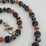 Vintage Venetian Style Mix Eyes & Trade Glass Beads Necklace Image 8