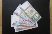 Peru.Lot of 7 Uncirculated Banknotes.1987/88.