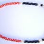 Vintage Red and Black Corals length 23,5" Image 8