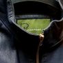 women's navy real leather jackets Image 2
