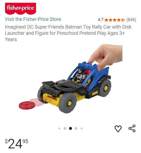 IMAGINEXT Batman Batmobile Vehicles