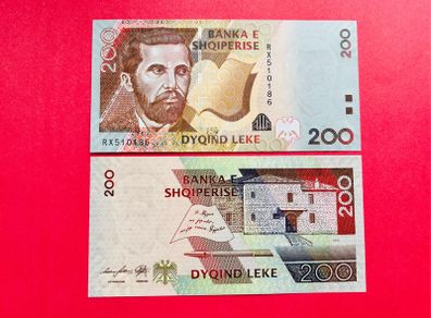 Albania   200  LEKE   2012    Pick  71b ( Uncirculated )