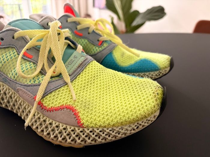 adidas ZX 4000 4D "Easy Mint," UK 8 / EU 42