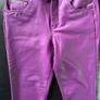 Freddy WR.UP XS Purple Faux Leather Shaping Pants High Waist Sculpting Skinny Y2K Image 3