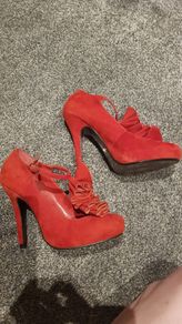 Fabulous Red Heels Size 4