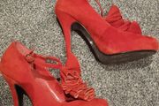 Fabulous Red Heels Size 4
