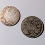 Silver Canada 25 Cent X2. Image 3