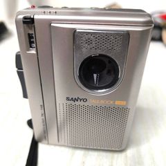 Sanyo Cassette Tape Player/Recorder + New Headphones