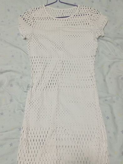 white dress