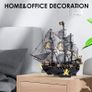 3D Metal Puzzle Jigsaw for Adults - Black Pearl Pirate Ship DIY 3D Metal Model Kits ,Ideal Christmas Birthday Gifts for Adults,307Pcs Image 6