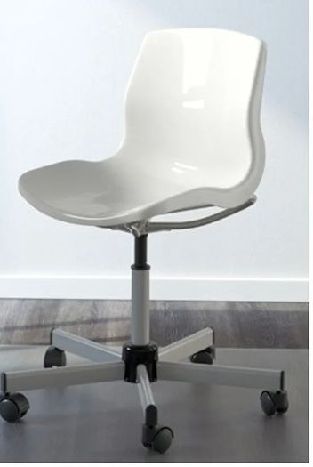 White Ikea Swivel chair