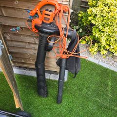 black and  decker  leaf blower and vacuum