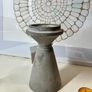 New Concrete and Glass Candle Holder Image 4