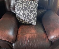 leather recliner chair