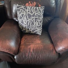 leather recliner chair