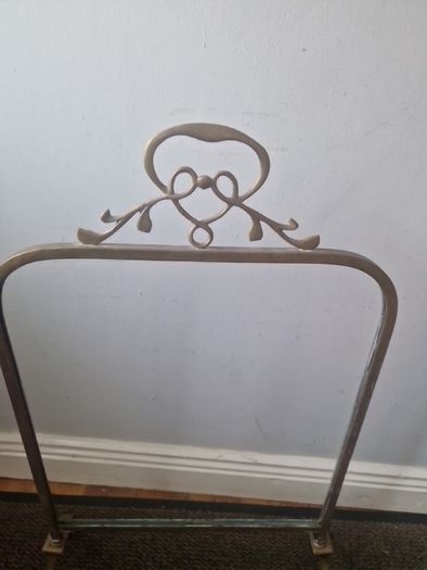 Brass firescreen