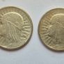 Poland 2 zlote glowa kobiety 1932 - 1934 silver coin Image 8