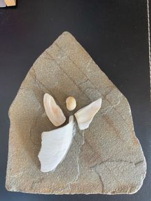 Handmade angel decoration