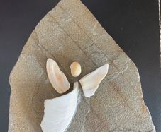 Handmade angel decoration