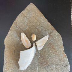 Handmade angel decoration