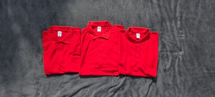 Fruit Of The Loom Polo Shirts Job Lot Extra Large XL