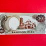 Philippines   10  Piso   1969  Pick  144a  ( Uncirculated ) Image 2