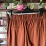 trousers Bnwt Zara wrap over front trousers size small rust brown shade Image 8