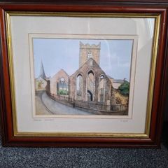 Set of 2 Waterford framed paintings