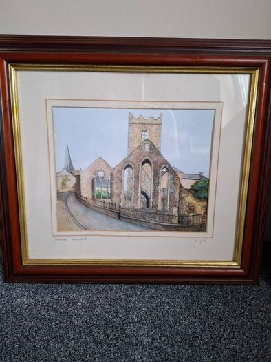 Set of 2 Waterford framed paintings